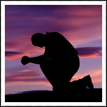 On Knees in Prayer