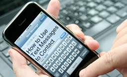 How to Use Text Messages to Contact